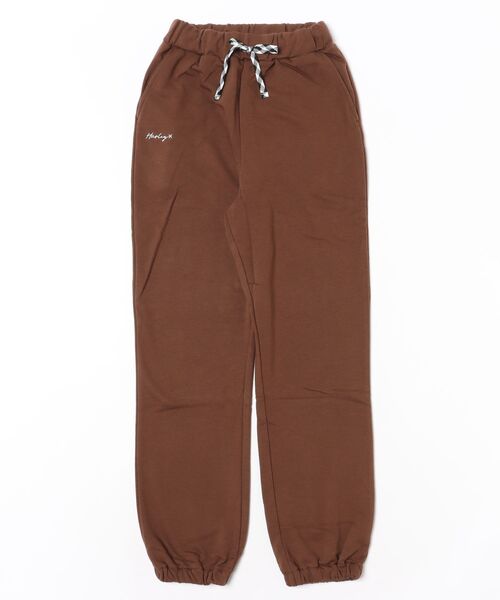 Hurley （ハーレー）の「【Hurley:ハーレー】レディースロゴジョガーパンツ　スウェットパンツ　TERRY SIGNATURE LOGO JOGGER PANTS（スウェットパンツ・レディース・ブラウン/ブラック/ヘザーグレー・LARGE/MEDIUM/SMALL）」の16枚目の写真