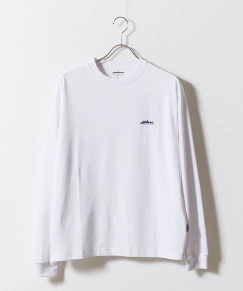 THOUSAND MILE(サウザンドマイル)の「THOUSAND MILE/サウザンドマイル LONG SLEEVE T-SHIRT 吸汗速乾 毛玉防止 抗菌防臭 刺繍ロゴ ロンT ベーシック カジュアル ユニセックス アウトドア 2026秋冬 秋服(Tシャツ/カットソー・メンズ・ホワイト/ブラック/グレー・M/L/XL/XS)」の11枚目の写真