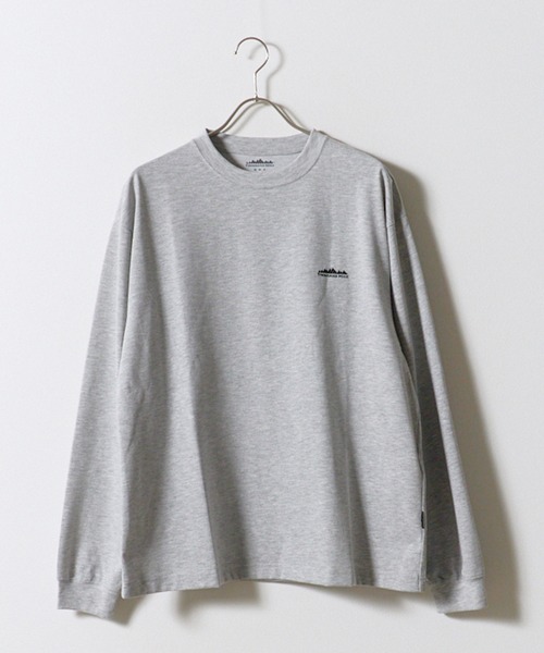 THOUSAND MILE(サウザンドマイル)の「THOUSAND MILE/サウザンドマイル LONG SLEEVE T-SHIRT 吸汗速乾 毛玉防止 抗菌防臭 刺繍ロゴ ロンT ベーシック カジュアル ユニセックス アウトドア 2026秋冬 秋服(Tシャツ/カットソー・メンズ・ホワイト/ブラック/グレー・M/L/XL/XS)」の9枚目の写真