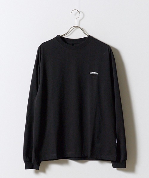 THOUSAND MILE(サウザンドマイル)の「THOUSAND MILE/サウザンドマイル LONG SLEEVE T-SHIRT 吸汗速乾 毛玉防止 抗菌防臭 刺繍ロゴ ロンT ベーシック カジュアル ユニセックス アウトドア 2026秋冬 秋服(Tシャツ/カットソー・メンズ・ホワイト/ブラック/グレー・M/L/XL/XS)」の10枚目の写真