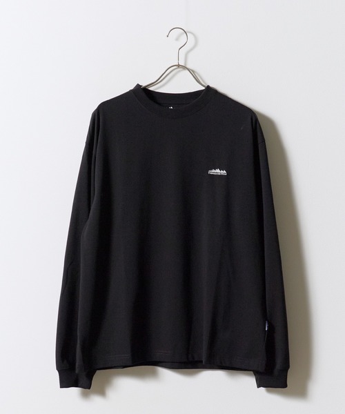 THOUSAND MILE(サウザンドマイル)の「THOUSAND MILE/サウザンドマイル LONG SLEEVE T-SHIRT 吸汗速乾 毛玉防止 抗菌防臭 刺繍ロゴ ロンT ベーシック カジュアル ユニセックス アウトドア 2026秋冬 秋服(Tシャツ/カットソー・メンズ・ホワイト/ブラック/グレー・M/L/XL/XS)」の13枚目の写真