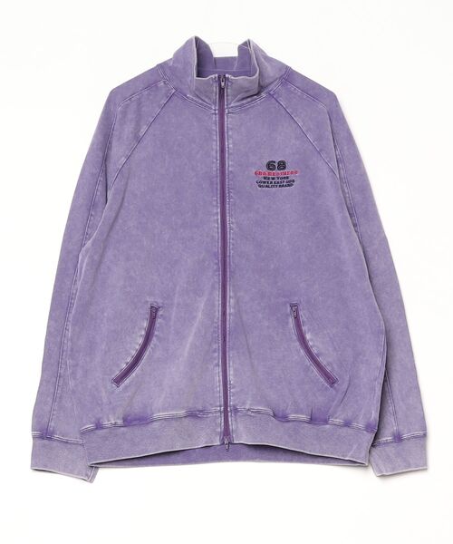 68&brothers（シックスティエイトアンドブラザーズ）の「68&BROTHERS/VALERO STER TRACK JACKET（その他アウター・メンズ・ブラック/グレー/パープル・MEDIUM/LARGE）」の3枚目の写真