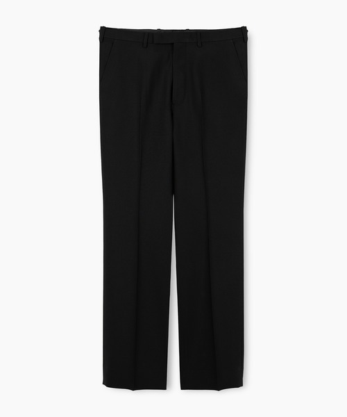 LAD MUSICIAN(ラッドミュージシャン)の「WOOL GABARDINE STRAIGHT PANTS(スラックス・メンズ・ブラック・44/42/46)」の1枚目の写真