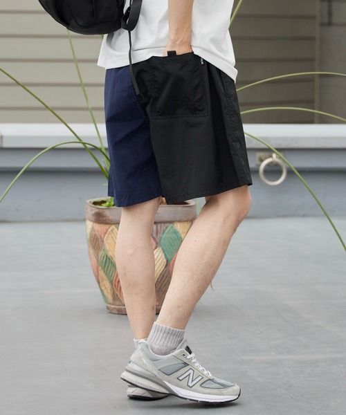POLeR(ポーラー)の「POLeR/ポーラー NYLON WIDE STUFF SHORTS 6inch ナイロンワイドスタッフショーツ 秋 秋服 2026年秋冬(その他パンツ・メンズ・ネイビー・XL)」の5枚目の写真