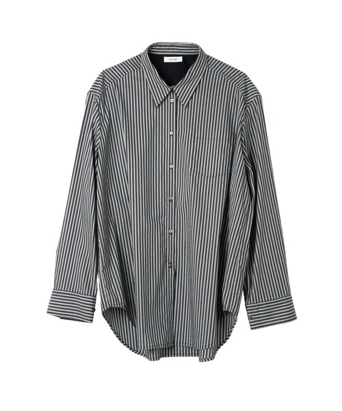 CONZ(コンズ)の「label over shirt(unisex)(シャツ/ブラウス・レディース・ブラック/ブルー・FREE)」の22枚目の写真