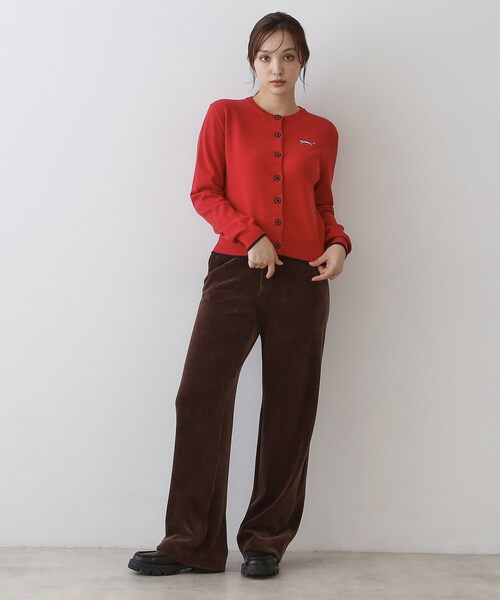 DRESSTERIOR(ドレステリア)の「コーデュロイジャージーワイドパンツ(その他パンツ・レディース・ブラック/ブラウン系その他/オフホワイト/ピンク・40/34/36/38)」の16枚目の写真