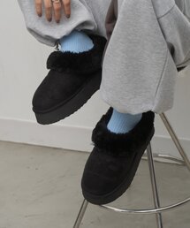 :【ZOZO限定】ムートンサンダル