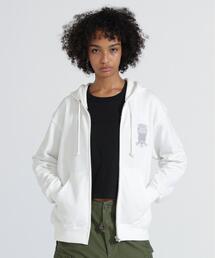 《WEB&DEPOT限定》VARSITY ZIP UP PARKA / バーシティ ジップアップパーカー / AVIREX / アヴィレックス