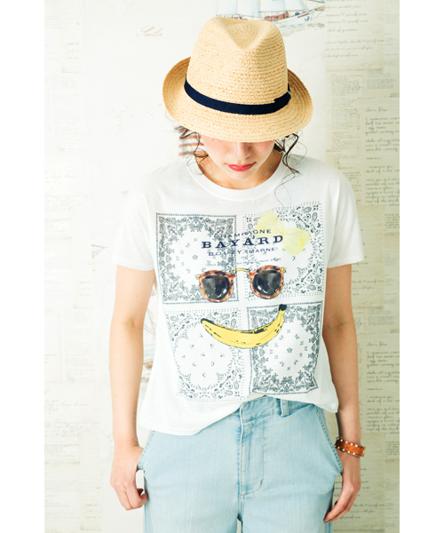 DOLLUPOOPS（ドールアップウップス）の「<Doll up oops> 製品プリント　Tシャツ（Tシャツ/カットソー・レディース・ホワイト系その他/ホワイト系その他2・38）」の2枚目の写真