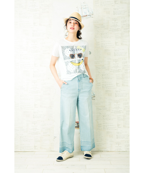 DOLLUPOOPS（ドールアップウップス）の「<Doll up oops> 製品プリント　Tシャツ（Tシャツ/カットソー・レディース・ホワイト系その他/ホワイト系その他2・38）」の7枚目の写真