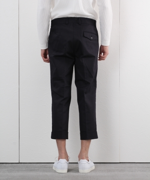 GLOBAL WORK（グローバルワーク）の「ストレッチワイドクロップド/724401（その他パンツ・メンズ・ベージュ/ネイビー・LARGE/SMALL/MEDIUM）」の12枚目の写真
