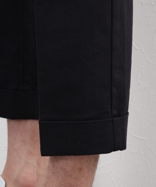 GLOBAL WORK（グローバルワーク）の「ストレッチワイドクロップド/724401（その他パンツ・メンズ・ベージュ/ネイビー・LARGE/SMALL/MEDIUM）」の7枚目の写真