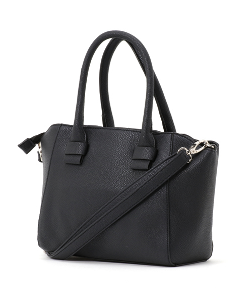 KOBE LETTUCE（コウベレタス）の「2wayシンプルフェイクレザートートバッグ（トートバッグ・レディース・コーラルピンク/オフホワイト/グレー/ネイビー/イエロー/ブラック/ピンクベージュ/キャメル/モスグリーン/ボルドー/ブラウン/ブルー系その他・ONE SIZE）」の13枚目の写真