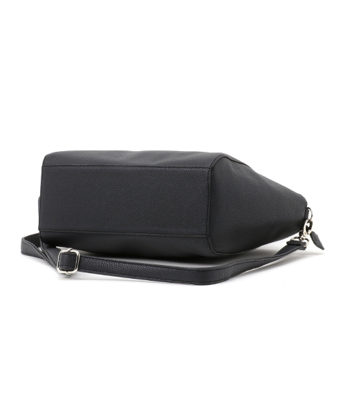 KOBE LETTUCE（コウベレタス）の「2wayシンプルフェイクレザートートバッグ（トートバッグ・レディース・コーラルピンク/オフホワイト/グレー/ネイビー/イエロー/ブラック/ピンクベージュ/キャメル/モスグリーン/ボルドー/ブラウン/ブルー系その他・ONE SIZE）」の16枚目の写真