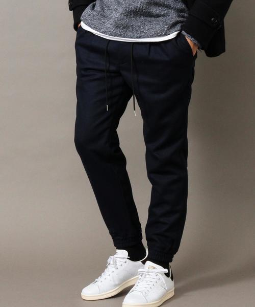 BEAUTY&YOUTH UNITED ARROWS（ビューティーアンドユースユナイテッドアローズ）の「BY ∴ フラノ 1P シャーリング イージーパンツ◆（その他パンツ・メンズ・ブラック/ダークグレー/ネイビー・LARGE/SMALL/MEDIUM/X-LARGE）」の4枚目の写真