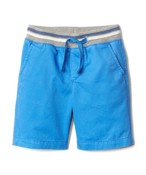 GAP（ギャップ）の「Pull-on chino shorts（チノパンツ・キッズ・ブルー/カーキ/イエロー/コバルトブルー/ピンク・95cm/100cm/110cm/90cm/105cm/80ｃｍ）」の4枚目の写真