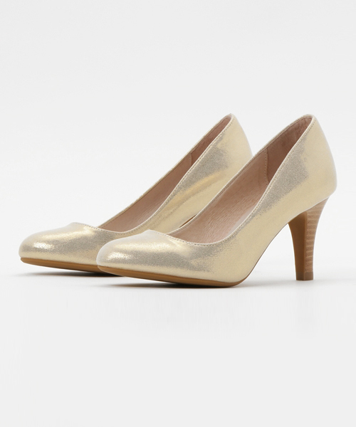 ORiental TRaffic（オリエンタルトラフィック）の「春夏新作★ラウンドプレーンパンプス★7128（パンプス・レディース・ブラック/ゴールド/レッド/ブルー・36/40/42/41/39/34/37/35/38）」の4枚目の写真