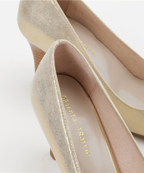 ORiental TRaffic（オリエンタルトラフィック）の「春夏新作★ラウンドプレーンパンプス★7128（パンプス・レディース・ブラック/ゴールド/レッド/ブルー・36/40/42/41/39/34/37/35/38）」の10枚目の写真