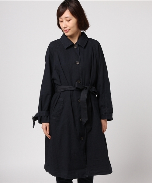 LBC（エルビーシー）の「デニムショップコート          （デニムジャケット・レディース・ブルー/ネイビー・LARGE/MEDIUM）」の10枚目の写真