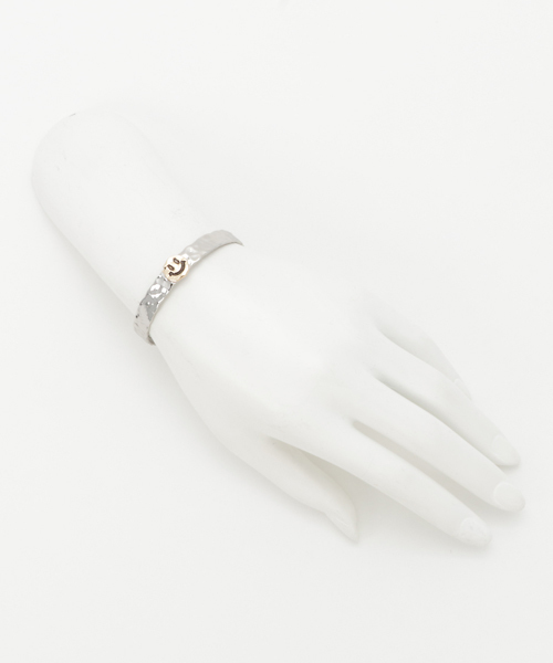 チャイハネ（チャイハネ）の「【チャイハネ】ニッコリメタルバングル（バングル/リストバンド・レディース・シルバー/ゴールド・FREE）」の6枚目の写真