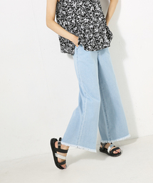 AZUL by moussy | ライトオンスワイドデニムパンツⅡ(デニムパンツ)
