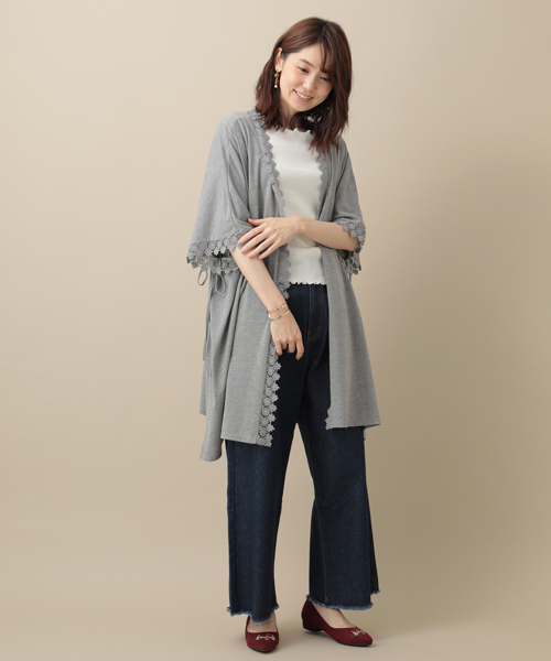 Green　Parks（グリーンパークス）の「maRe maRe DAILYMARKET ・花刺繍×フェイクスエードパンプス（パンプス・レディース・ボルドー/キャメル/ブラック/ベージュ・L/M）」の13枚目の写真