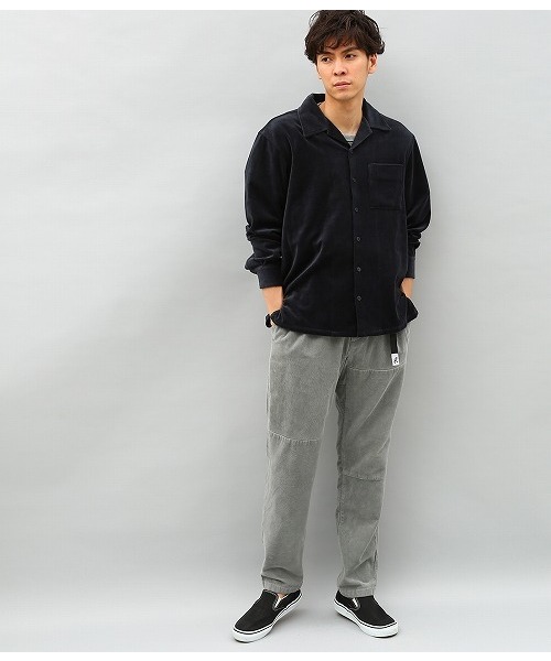 Gramicci(グラミチ)の「STRECH COAL CRAZY 1TUCK PANTS(カーゴパンツ・メンズ・カーキ/グレー/チャコールグレー・X-LARGE/M/L/S)」の5枚目の写真