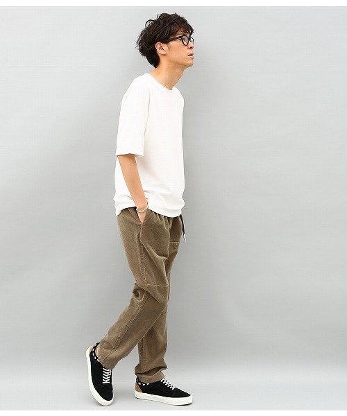 Gramicci(グラミチ)の「STRECH COAL CRAZY 1TUCK PANTS(カーゴパンツ・メンズ・カーキ/グレー/チャコールグレー・X-LARGE/M/L/S)」の6枚目の写真