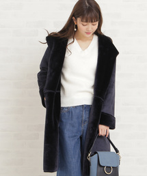 N.（N. Natural Beauty Basic） | フェイクムートンコート(ブルゾン)