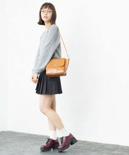 WEGO（ウィゴー）の「WEGO/プリーツミニスカート（スカート・レディース・ホワイト/ブラック/レッド/ネイビー/ライトパープル・SMALL/MEDIUM）」の10枚目の写真