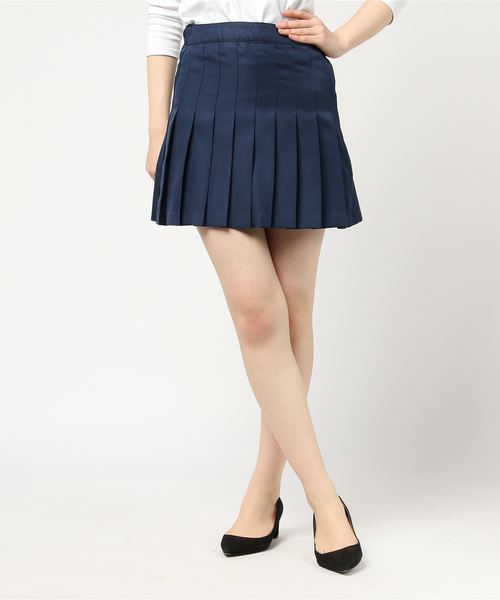 WEGO（ウィゴー）の「WEGO/プリーツミニスカート（スカート・レディース・ホワイト/ブラック/レッド/ネイビー/ライトパープル・SMALL/MEDIUM）」の21枚目の写真