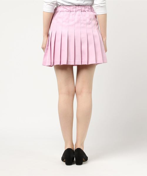 WEGO（ウィゴー）の「WEGO/プリーツミニスカート（スカート・レディース・ホワイト/ブラック/レッド/ネイビー/ライトパープル・SMALL/MEDIUM）」の7枚目の写真