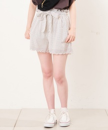 ドット柄ショートパンツ