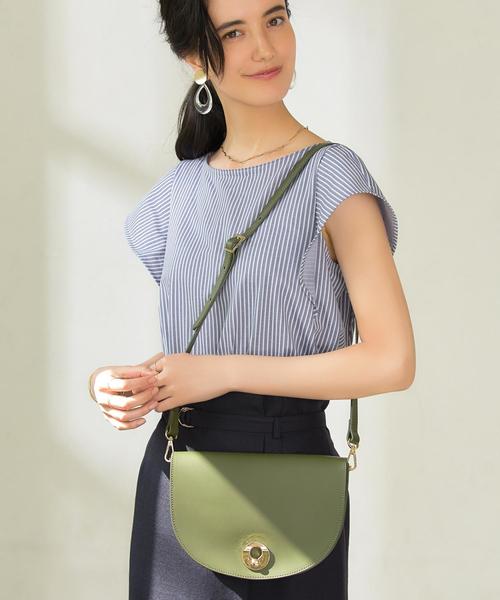 green label relaxing（グリーンレーベルリラクシング）の「MARCO BIANCHINI CS OGT ショルダーバッグ（ショルダーバッグ・レディース・ブラック/オリーブ/ベージュ/イエロー/パープル・FREE）」の3枚目の写真