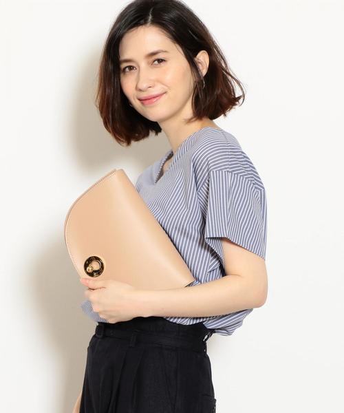 green label relaxing（グリーンレーベルリラクシング）の「MARCO BIANCHINI CS OGT ショルダーバッグ（ショルダーバッグ・レディース・ブラック/オリーブ/ベージュ/イエロー/パープル・FREE）」の15枚目の写真