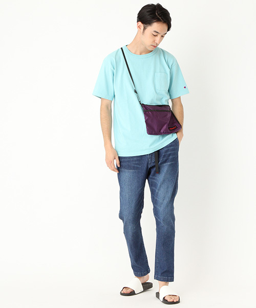 Gramicci（グラミチ）の「【GRAMICCI】別注サコッシュ（ボディバッグ/ウエストポーチ・メンズ・ブラック/パープル/ブルー・FREE）」の8枚目の写真