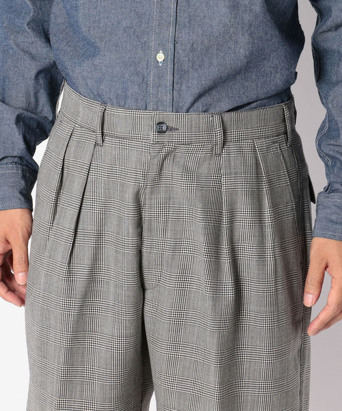 CEASTERS（ケステル）の「CEASTERS: 2プリーツ ウールイージー ショーツ グレンチェック（その他パンツ・メンズ・グレー・44/46/48）」の9枚目の写真