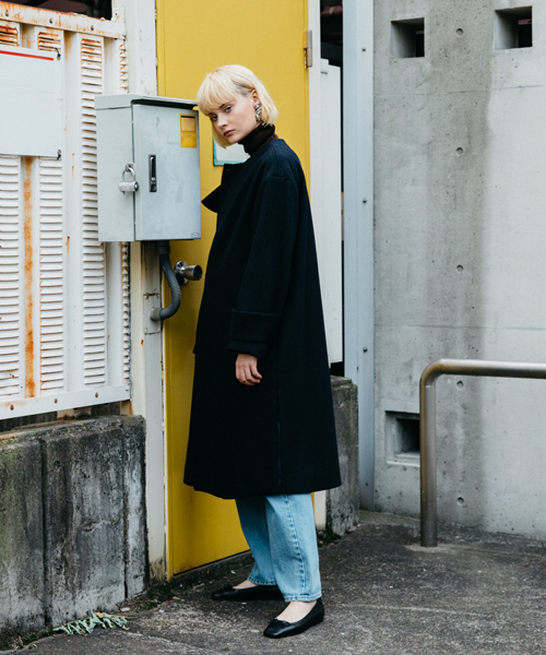 STUDIOUS（ステュディオス）の「【STUDIOUS】ノーカラーサイドベルト