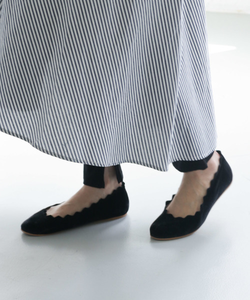 ITEMS URBANRESEARCH（アイテムズ アーバンリサーチ）の「リブレギンス（レギンス/スパッツ・レディース・ブラック/アイボリー/グレー系その他・FREE）」の5枚目の写真