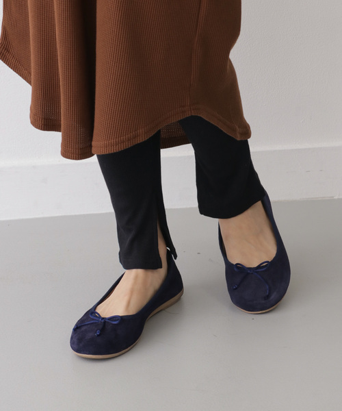 ITEMS URBANRESEARCH（アイテムズ アーバンリサーチ）の「リブレギンス（レギンス/スパッツ・レディース・ブラック/アイボリー/グレー系その他・FREE）」の6枚目の写真