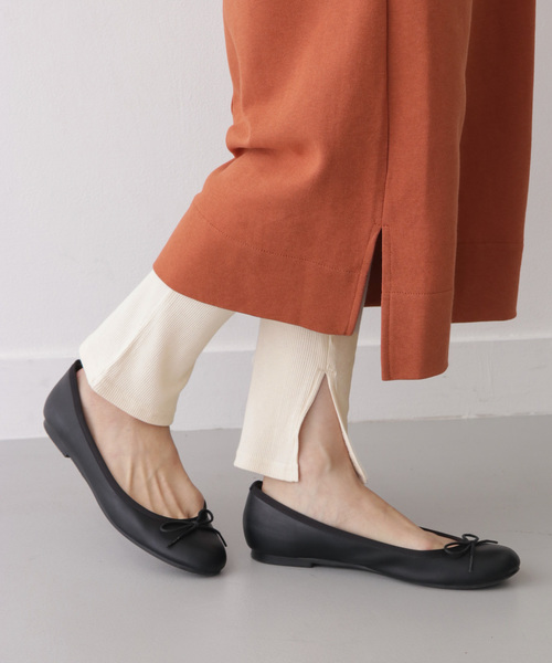 ITEMS URBANRESEARCH（アイテムズ アーバンリサーチ）の「リブレギンス（レギンス/スパッツ・レディース・ブラック/アイボリー/グレー系その他・FREE）」の9枚目の写真