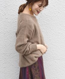 SHIPS | ヘアリークルーネックプルオーバー◇(ニット/セーター)