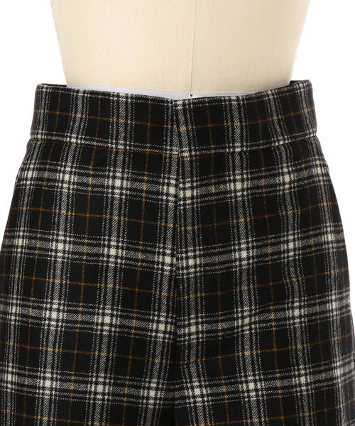 Drawer（ドゥロワー）の「Drawer タータンチェックワイドパンツ