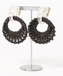 YECCA VECCA | ラタンイヤリング(イヤリング)