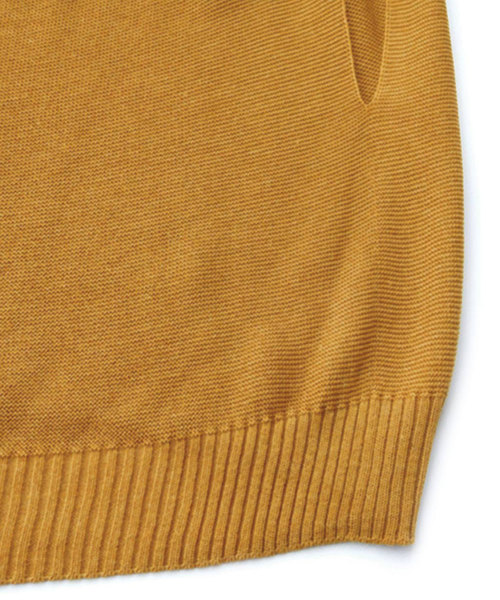 シロップ．（シロップ．）の「後ろボリュームのＶネックニットトップス（ニット/セーター・レディース・マスタード/カーキ・SMALL/LARGE/MEDIUM/XX-LARGE/X-LARGE）」の14枚目の写真