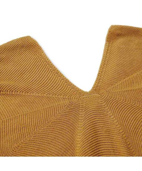シロップ．（シロップ．）の「後ろボリュームのＶネックニットトップス（ニット/セーター・レディース・マスタード/カーキ・SMALL/LARGE/MEDIUM/XX-LARGE/X-LARGE）」の18枚目の写真