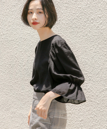 LOWRYS FARM | 【前後着用可能】ソデボリュームブラウス 843855(シャツ/ブラウス)