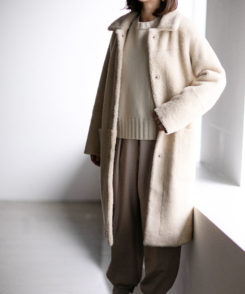 SEA(シー)の「ムートン ロングコート(ムートンコート)」 - WEAR SEA(シー)の「ムートン ロングコート(ムートンコート)」 - WEAR
