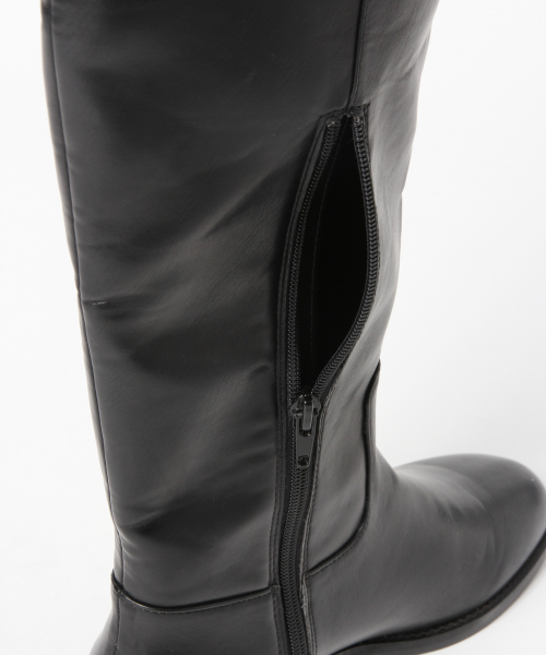 LOWRYS FARM（ローリーズファーム）の「ロングブーツ　854602（ブーツ・レディース・ブラック・MEDIUM/LARGE）」の11枚目の写真