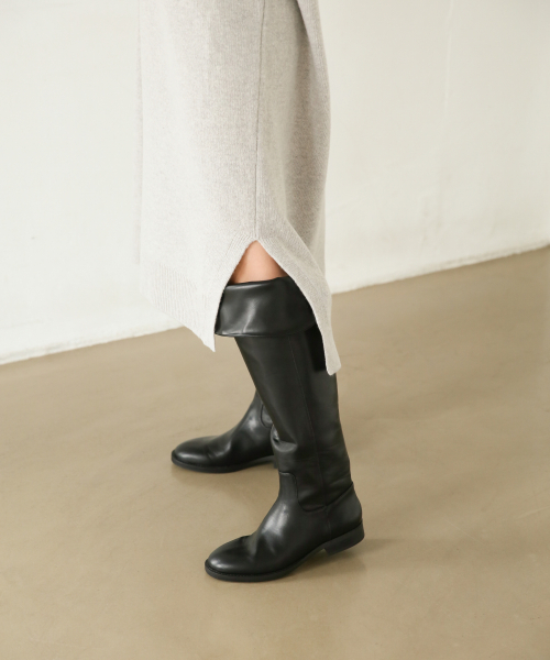 LOWRYS FARM（ローリーズファーム）の「ロングブーツ　854602（ブーツ・レディース・ブラック・MEDIUM/LARGE）」の13枚目の写真